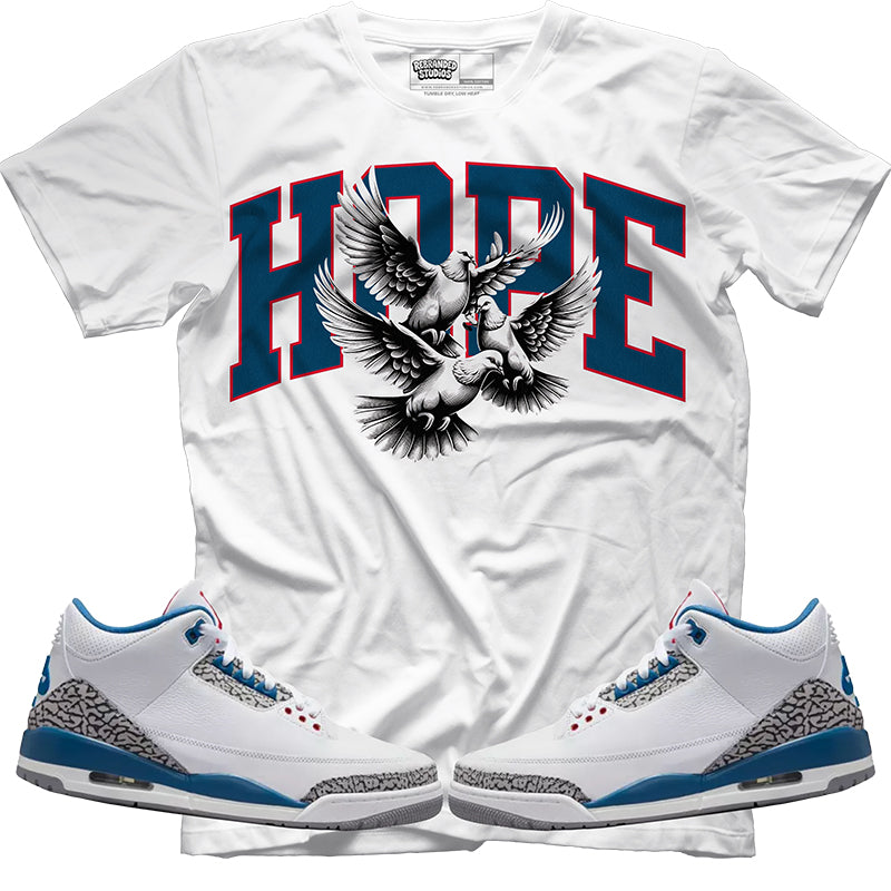 Hope (Air Jordan 3 True Blue) T-Shirt