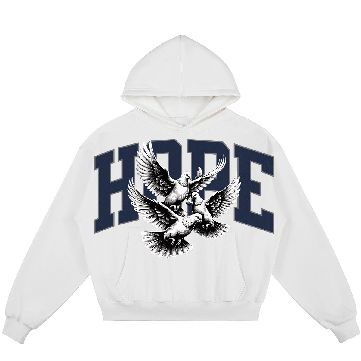 Hope (Air Jordan 13 Flint) 380GSM Brushed Fleece Relaxed Fit Hoodie