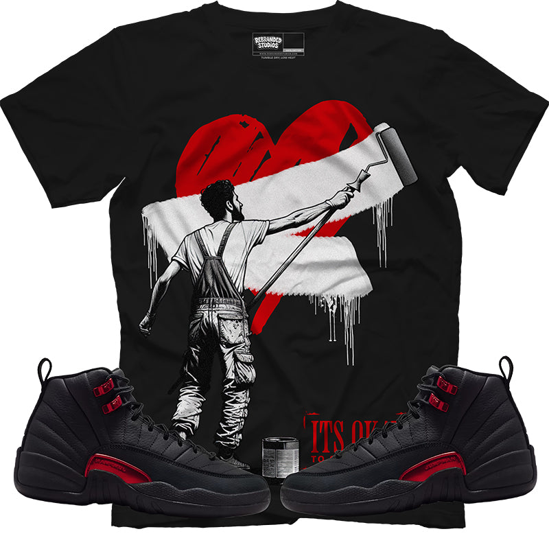 It's Okay To Start Over (Air Jordan 12 Bloodline) T-Shirt