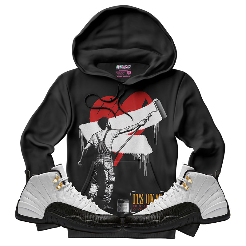 It's Okay To Start Over (Air Jordan 12 Taxi) Hoodie