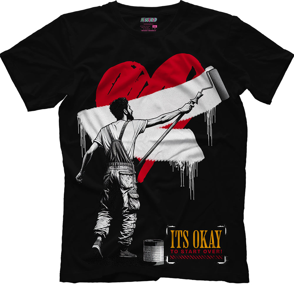 It's Okay To Start Over (Air Jordan 12 Taxi) T-Shirt