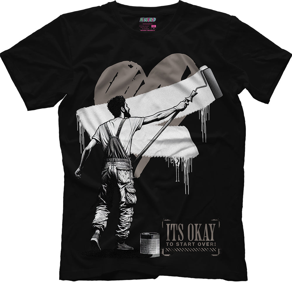 It's Okay To Start Over (Air Jordan 4 Cave Stone) T-Shirt