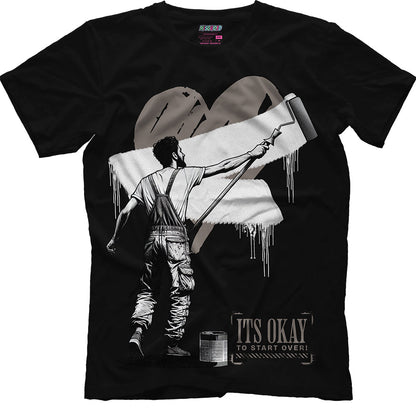 It's Okay To Start Over (Air Jordan 4 Cave Stone) T-Shirt