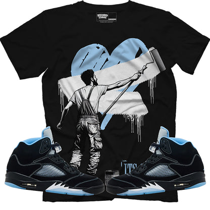 It's Okay To Start Over (Air Jordan 5 Black Carolina UNC) T-Shirt