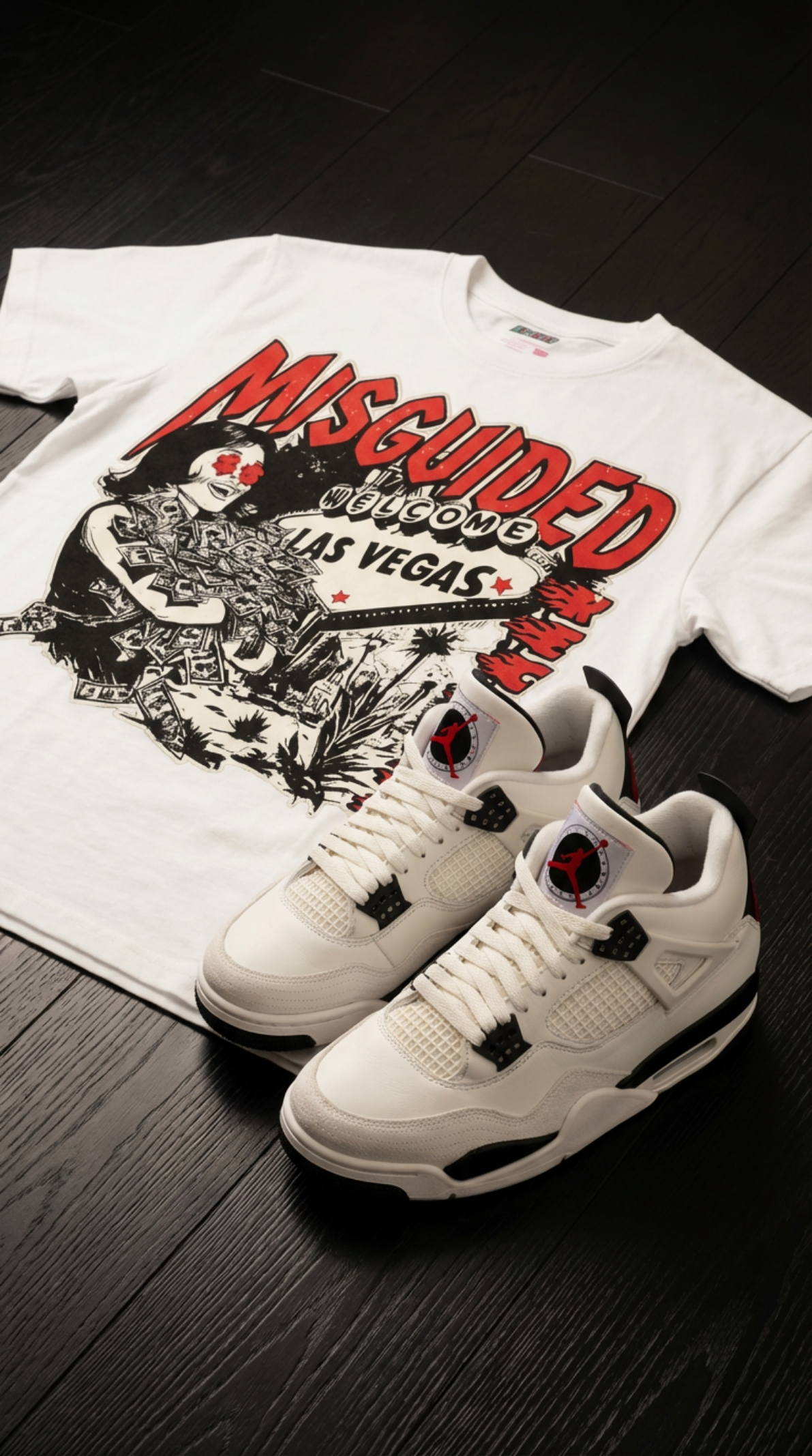 Welcome Vegas (Air Jordan 4 Flight Club) T-Shirt