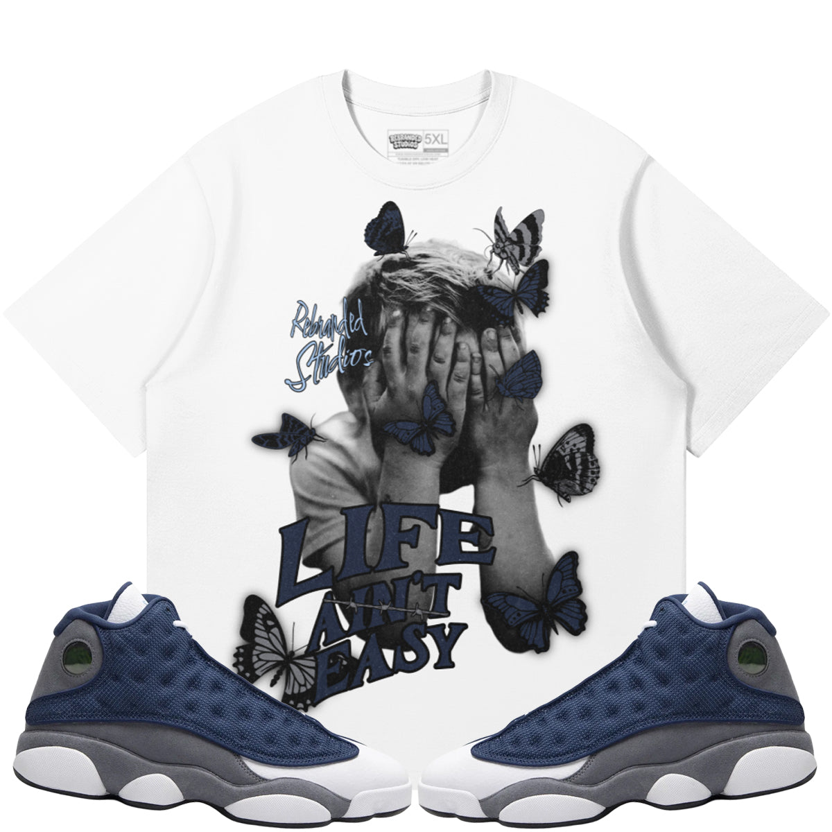 Life Ain't Easy (Air Jordan 13 Flint) T-Shirt