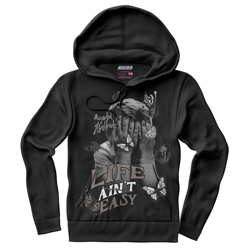 Life Ain't Easy (Air Jordan 4 Cave Stone) Hoodie