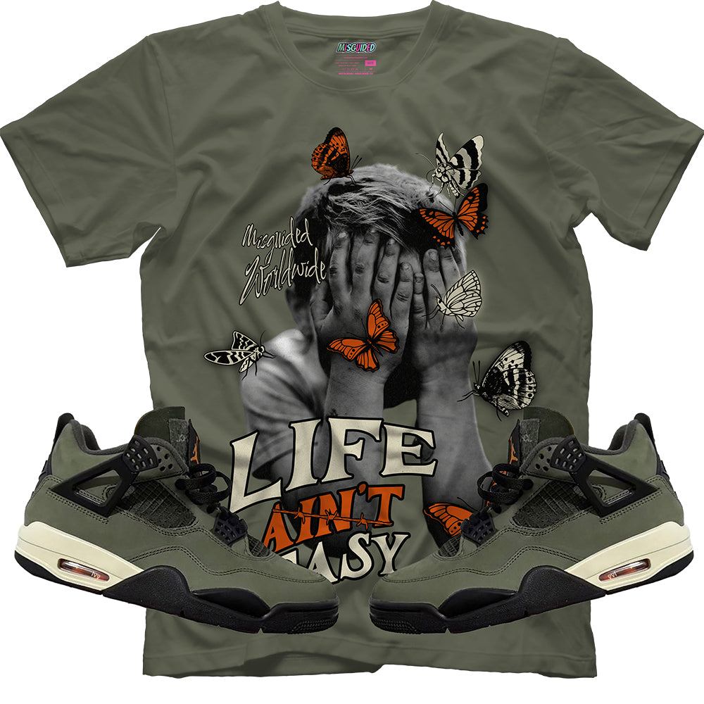 Life Ain't Easy (Air Jordan 4 Undefeated) T-Shirt