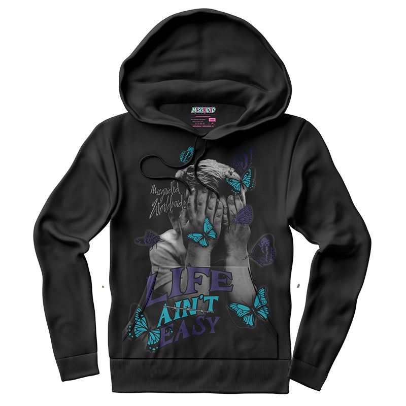 Life Ain't Easy (Air Jordan 8 Aqua) Hoodie