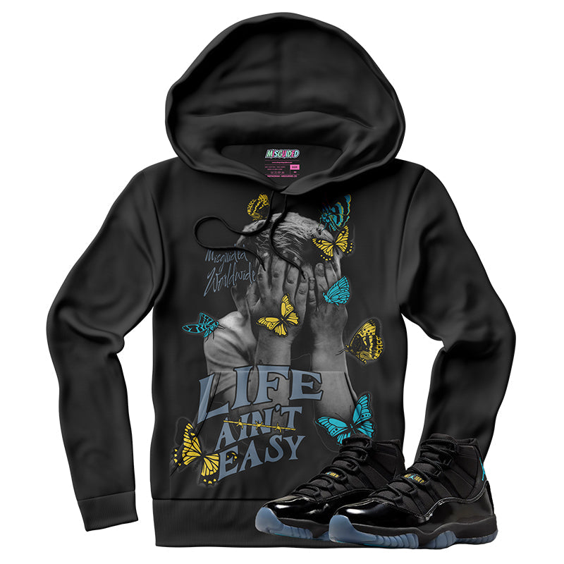 Life Ain't Easy (Air Jordan 11 Gamma Blue) Hoodie