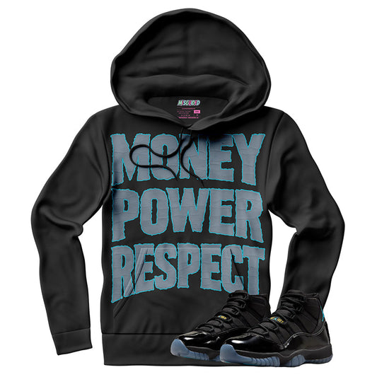 Money Power Respect (Air Jordan 11 Gamma Blue) Hoodie