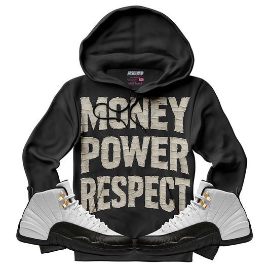 Money Power Resect (Air Jordan 12 Taxi) Hoodie)