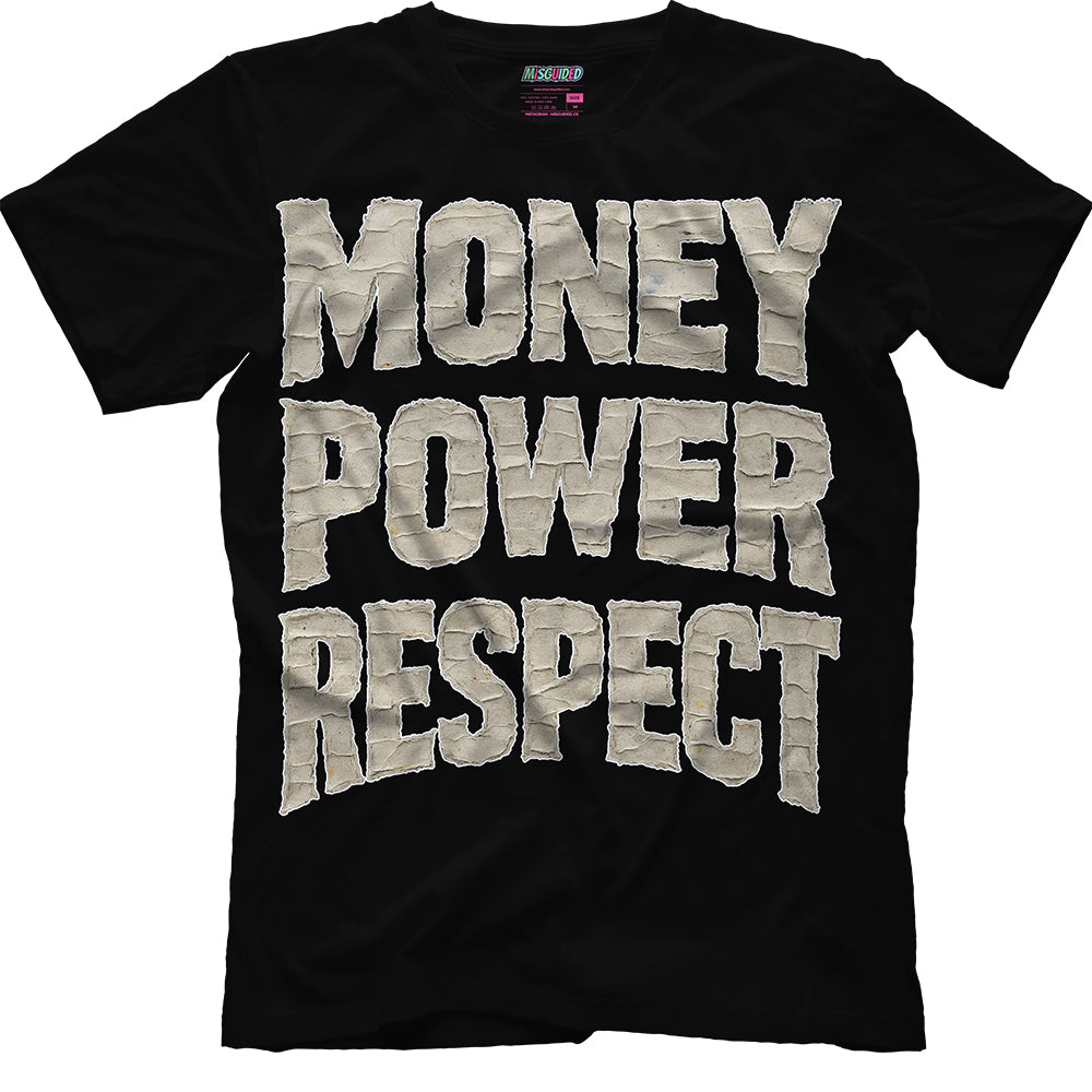 Money Power Respect (Air Jordan 12 Taxi) T-Shirt