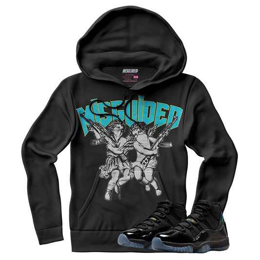 Misguided Angels (Air Jordan 11 Gamma Blue) Hoodie