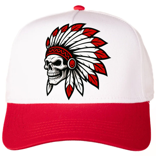 Misguided Chief (Air Jordan 5 Fire Red) Snapback
