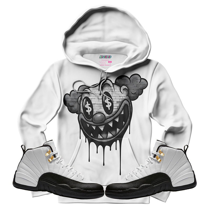 Misguided Clown (Air Jordan 12 Taxi) Hoodie