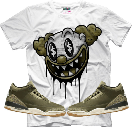 Misguided Clown (Air Jordan 3 Family Affair) T-Shirt