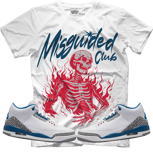 Misguided Club (Air Jordan 3 True Blue) T-Shirt
