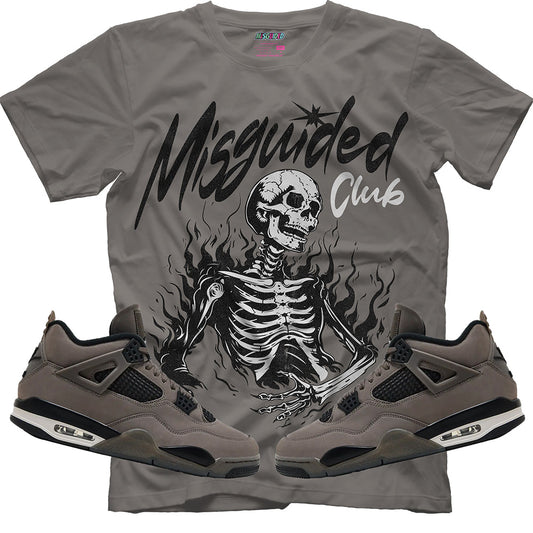 Misguided Club (Air Jordan 4 Cave Stone) T-Shirt