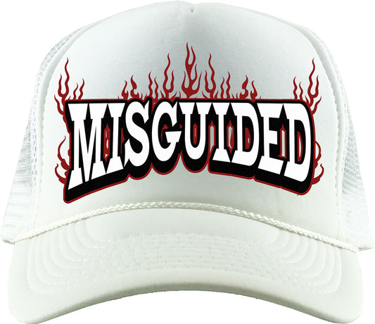 Misguided Flame (Air Jordan 11 Low Bred) Trucker Hat