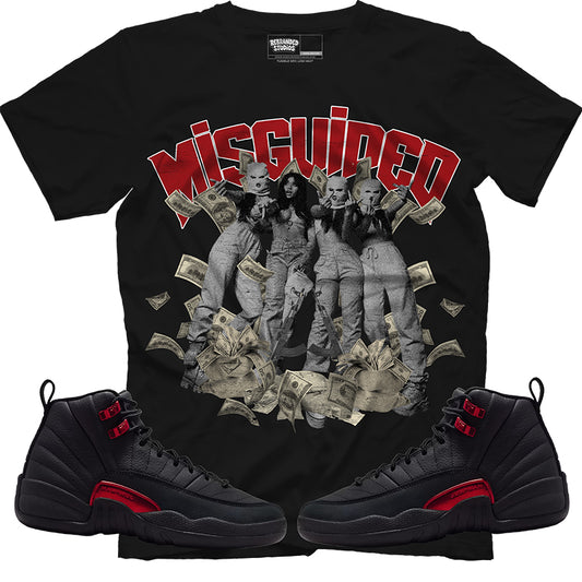 Misguided Girls (Air Jordan 12 Bloodline) T-Shirt