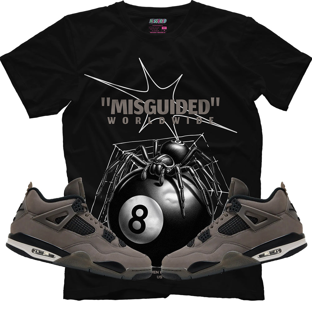 Misguided Spider (Air Jordan 4 Cave Stone) T-Shirt
