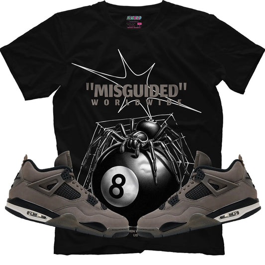Misguided Spider (Air Jordan 4 Cave Stone) T-Shirt