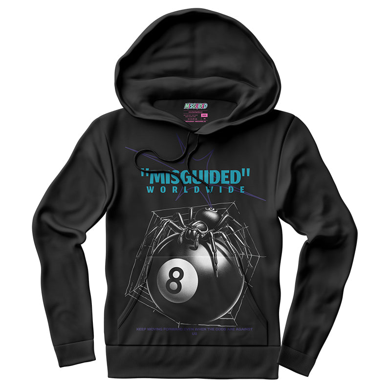 Misguided Spider (Air Jordan 8 Aqua) Hoodie