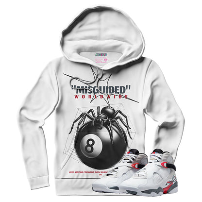 Misguided Spider (Air Jordan 8 Bugs Bunny) Hoodie