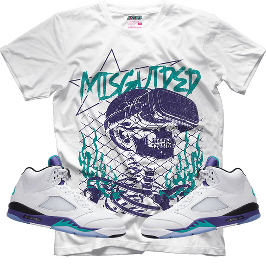 Misguided Star (Air Jordan 5 Grape) T-Shirt