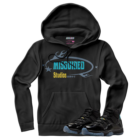 Misguided Studios (Air Jordan 11 Gamma Blue) Hoodie