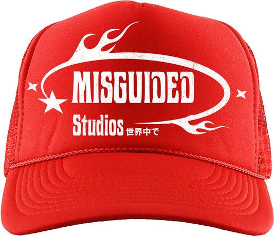 Misguided Studios (Air Jordan 4 Brick By Brick) Trucker Hat