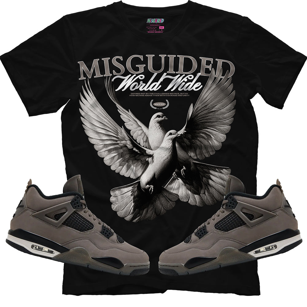 Misguided WW Birds (Air Jordan 4 Cave Stone) T-Shirt