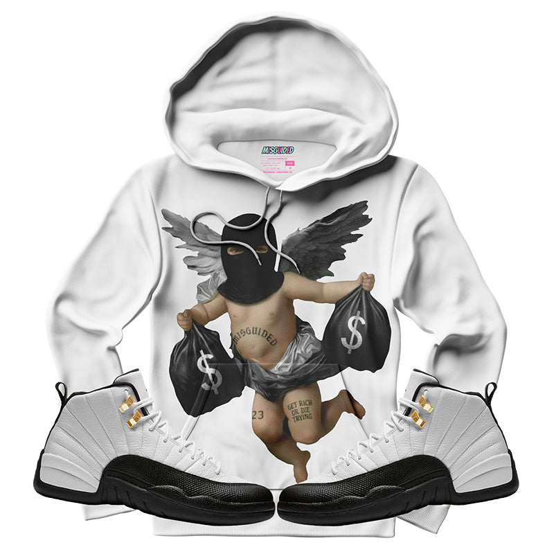 Misguided Bags (Air Jordan 12 Taxi) Hoodie)