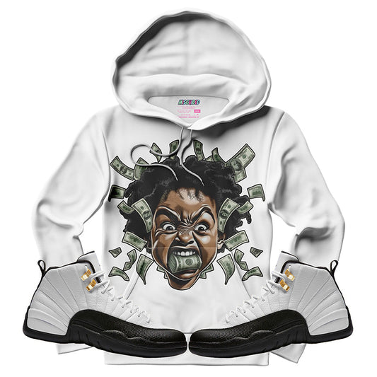 Misguided Mouth (Air Jordan 12 Taxi) Hoodie)
