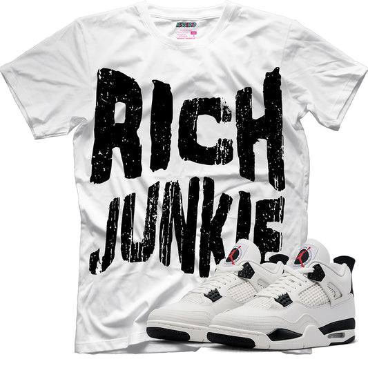 Rich Junkie/No Emotion (Air Jordan 4 Flight Club) T-Shirt
