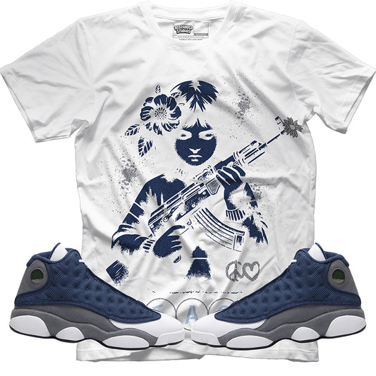 Peace (Air Jordan 13 Flint) T-Shirt