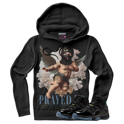 Prayed Up (Air Jordan 11 Gamma Blue) Hoodie