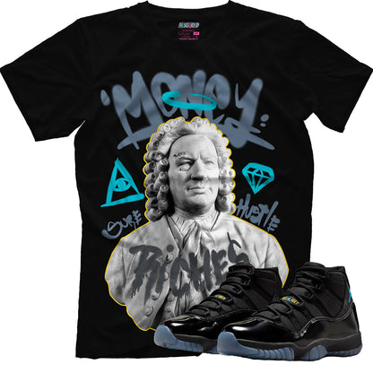 Riches (Air Jordan 11 Gamma Blue) T-Shirt