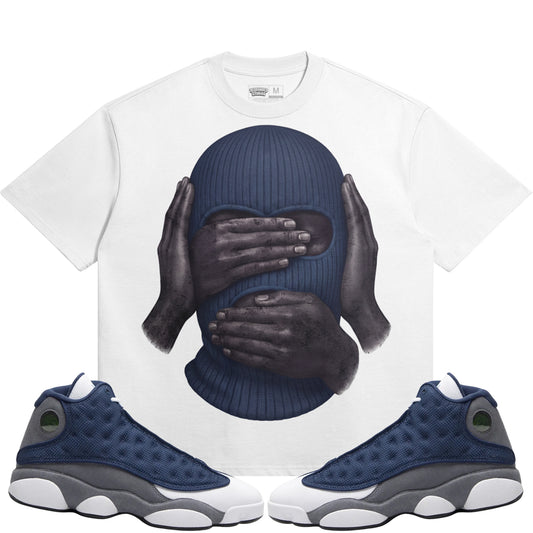 See No Evil (Air Jordan 13 Flint) 425GSM Oversized T-Shirt