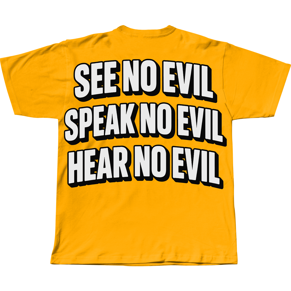 SEE NO EVIL SPEAK NO EVIL HEAR NO EVIL (Air Jordan 5 Tokyo) T-Shirt