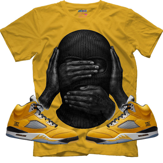 SEE NO EVIL SPEAK NO EVIL HEAR NO EVIL (Air Jordan 5 Tokyo) T-Shirt