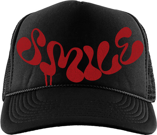 Smile (Air Jordan 3 Black Cement) Trucker Hat