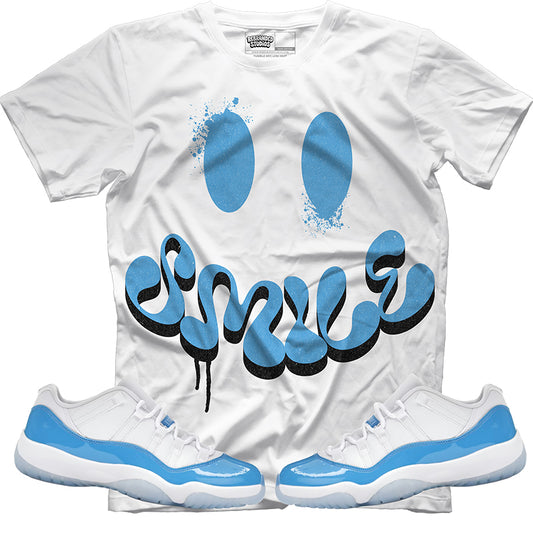 Smile (Air Jordan 11 Low Unc) T-Shirt