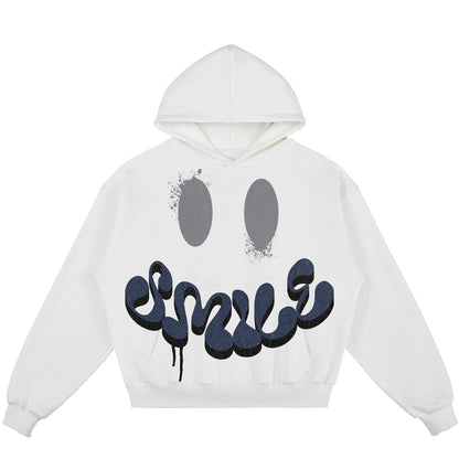 Smile (Air Jordan 13 Flint) 380GSM Brushed Fleece Relaxed Fit Hoodie