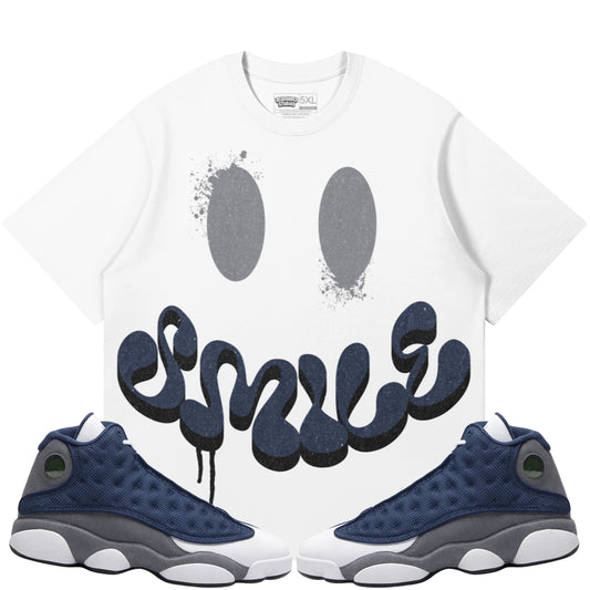 Smile (Air Jordan 13 Flint) T-Shirt