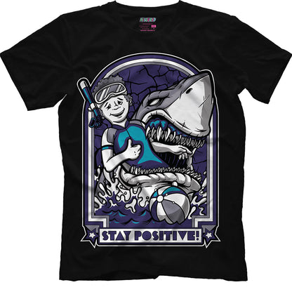 Stay Positive (Air Jordan 8 Aqua) T-Shirt