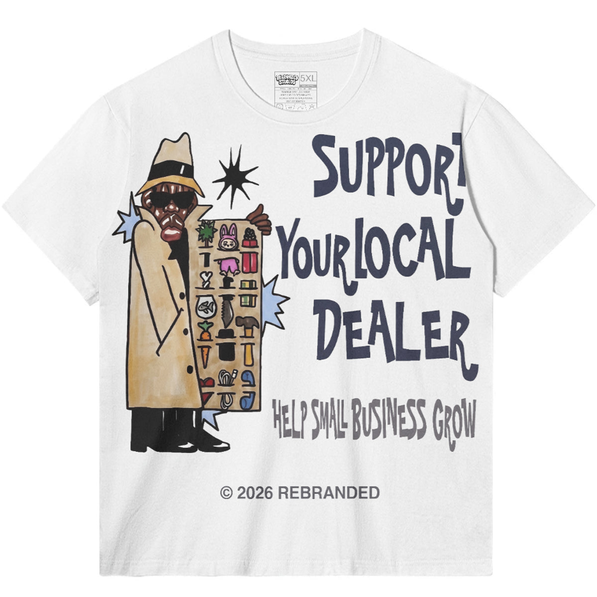 Support Your Local Dealer (Air Jordan 13 Flint) T-Shirt