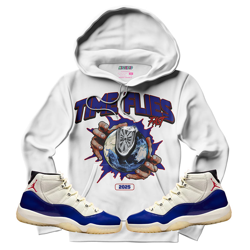 Time Flies (Air Jordan 11 Rare Air) Hoodie