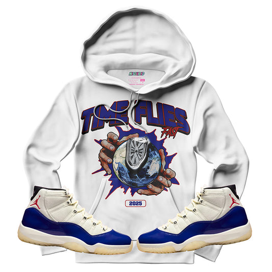 Time Flies (Air Jordan 11 Rare Air) Hoodie